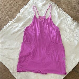 Forever 21 Pink Sleeveless Romper